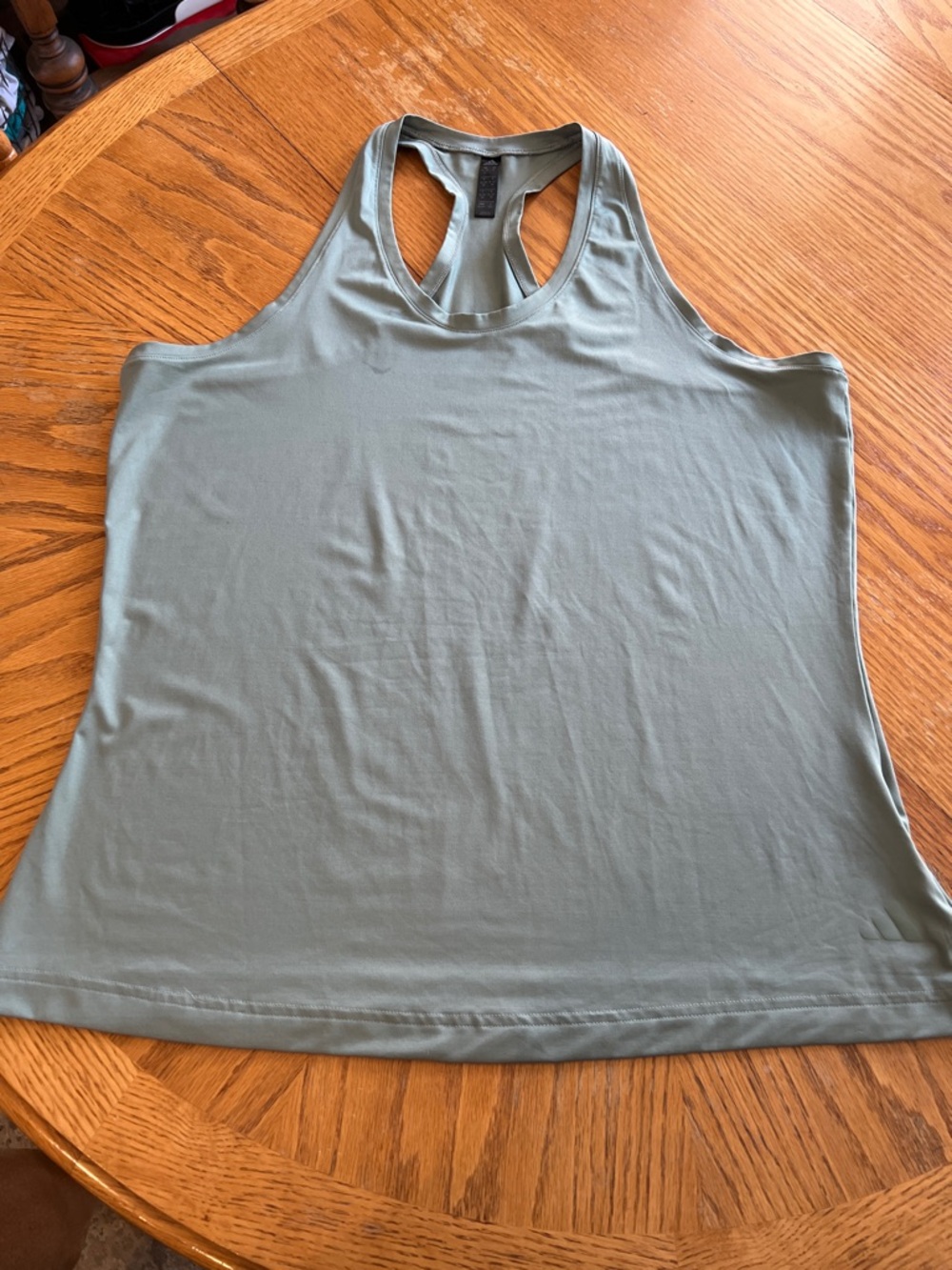 adidas Women's Sage Green Racerback Tank